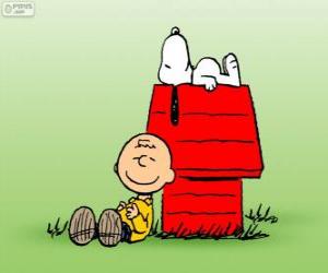 Puzzle Snoopy και Charlie Brown